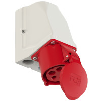Настінна розетка 32А/400V/3P+N+E/IP44 виробник PCE 925-6