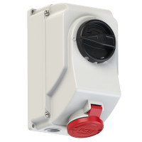 Настінна розетка 16А/400V/3P+E/IP44, з вимк. і блокір. виробник PCE 7514-6