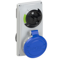 Розетка встроенная 32А/230V/1P+N+E/IP44, с откл. и блокир. производитель PCE 6023-6