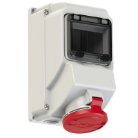 Настенная розетка 32А/400V/3P+N+E/IP44 производитель PCE 75253-6