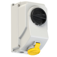 Настінна розетка з викл і блокір 16А/110V/1P+N+E/IP44 виробник PCE 7513-4