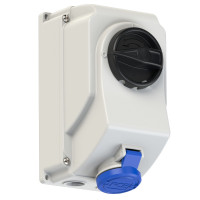 Настінна розетка 16А/230V/1P+N+E/IP44, з вимк. і блокір. виробник PCE 7513-6