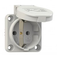 Розетка вбудована з/з 16A/250V/2P+E/IP54 виробник PCE 105-0g