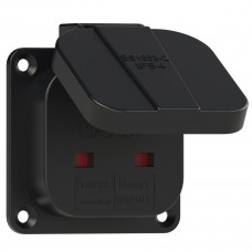 Розетка вбудована 13A/250V/2P+E/IP54 виробник PCE 1020-0s