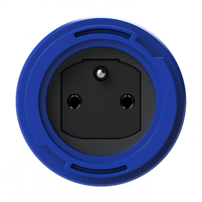 Розетка вбудована 16А/250V/2P+E/IP68 NAUTILUS виробник PCE 20341-8b