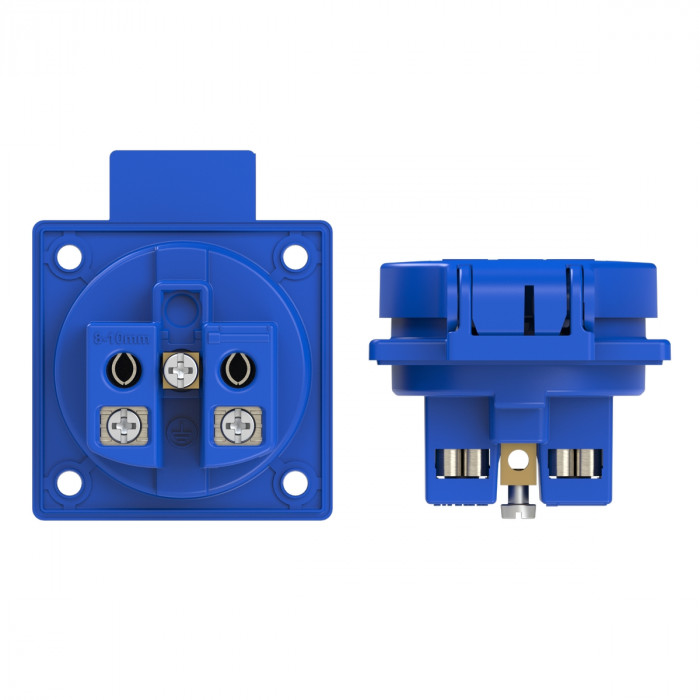 Розетка вбудована 16A/250V/2P+E/IP54 виробник PCE 1050-0bs
