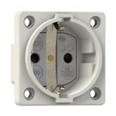 Розетка вбудована 16A/250V/2P+E/IP20 біла виробник PCE 10584-0wsc