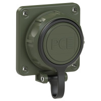 Розетка вбудована 16А/250V/2P+E/IP68 NAUTILUS виробник PCE 20351-8u