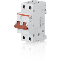 Рубильник 2п SD202/40 рычаг красн. ABB 2CDD282101R0040