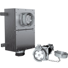 ПРОМЫШЛЕННАЯ ВИЛКА 400 A - 690 V - IP66/IP67 - IK10 - МЕТАЛЛ