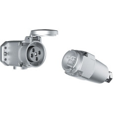 Высокотемпературное гнездо (постоянная температура 240 °C) 30 A - 500 В - IP44 - IK09 - МЕТАЛЛ
