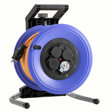 K340QTF HEDI Подовжувач на котушці із пластику D=320мм/4GS/IP44/40м H07BQ-F3G1,5/термозахист