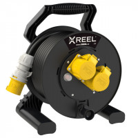 Удлинитель на катушке 2x16/3 4h 25m 3G2.5 H07 45001 4h производитель PCE 9250008-p