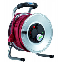 K1S40NTF010 HEDI Удлинитель на катушке из металла D=255мм/3GS/IP44/40м H07RN-F3G1,5/термозащита