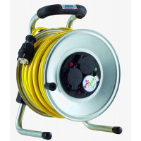 K1S25UTF HEDI Подовжувач на котушці з металу D=255мм/3GS/IP44/25м AT-N07V3V3-F3G1,5/термозахист
