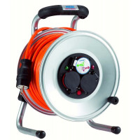 K1S40QTF HEDI Подовжувач на котушці з металу D=255мм/3GS/IP44/40м H07BQ-F3G1,5/термозахист