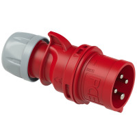 Вилка-фазоінвертор кабельний 16A/400V/3P+E/IP44 виробник PCE 7014-6