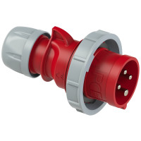 Вилка-фазоінвертор кабельний 32А/400V/3P+E/IP67 виробник PCE 70242-6