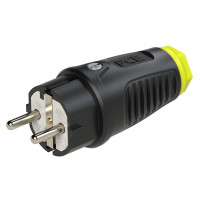 Вилка кабельна 16A/250V/2P+E/IP54 виробник PCE 0511-she