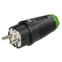 Вилка кабельная 16A/250V/2P+E/IP54 производитель PCE 0511-shu