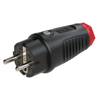 Вилка кабельна 16А/250V/2P+E/IP54 виробник PCE 0522-sr