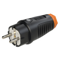 Вилка кабельная 16A/250V/2P+E/IP54 производитель PCE 0511-so