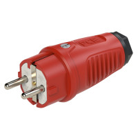 Вилка кабельна 16A/250V/2P+E/IP54 виробник PCE 0511-rs