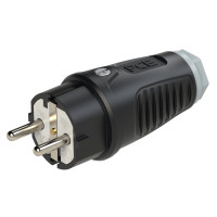 Вилка кабельна 16A/250V/2P+E/IP54 виробник PCE 0511-sdg