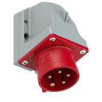 Вилка настінна 16A/400V/3P+N+E/IP44 виробник PCE 515-6tt
