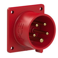 Вилка вбудована 16А/400V/3P+N+E/IP44 виробник PCE 615-6tt