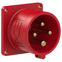 Вилка встроенная 16А/380V/3P+E/IP44 производитель PCE 614-6f3