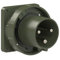 Вилка вбудована 125А/230V/1P+N+E/IP67 виробник PCE 643-6.u