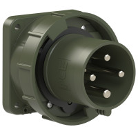 Вилка вбудована 63А/400V/3P+E/IP67 виробник PCE 634-6.u