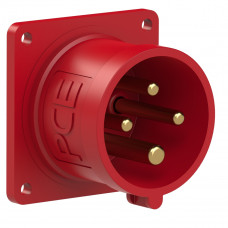 Вилка вбудована 16А/400V/3P+E/IP44 виробник PCE 614-6f6