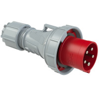 Вилка кабельна 63А/400V/3P+N+E/IP67 виробник PCE 035-6