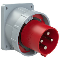 Вилка вбудована похила 125A/400V/3P+E/IP67 виробник PCE 744-6