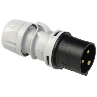 Вилка кабельна 32А/500V/1P+N+E/IP44 виробник PCE 023-7
