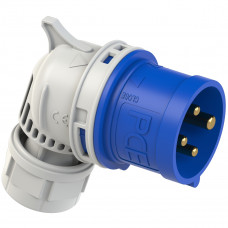 Вилка кабельна кутова 16А/230V/3P+E/IP44 виробник PCE 8014-9
