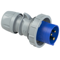 Вилка кабельна 32А/230V/1P+N+E/IP67 виробник PCE 0232-6tt