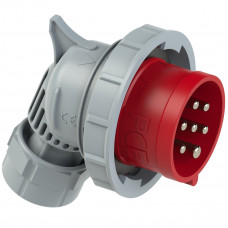 Вилка кабельна кутова 32А/400V/6P+E/IP67 виробник PCE 80272-6v