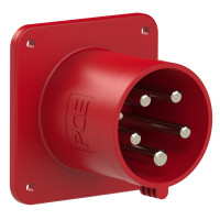 Вилка встроенная 63А/400V/3P+N+E/IP44 производитель PCE 6351-6k