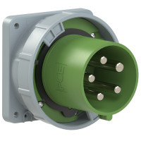 Вилка вбудована 125А/>50-500V/3P+N+E/IP67 виробник PCE 645-10