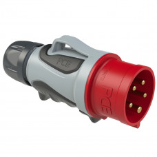 Вилка кабельна 16А/400V/3P+N+E/IP44 GRIP виробник PCE 0153-6tt