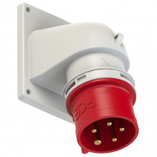 Вилка вбудована кутова 32А/400V/3P+N+E/IP44 виробник PCE 77725-6