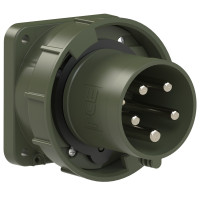 Вилка вбудована 63А/400V/3P+N+E/IP67 виробник PCE 635-6.u