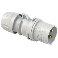 Вилка кабельная 32А/50-250V/1P+N+E/IP44 производитель PCE 023-3