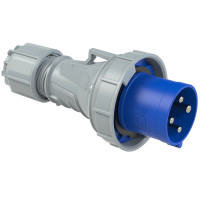 Вилка кабельная 63А/230V/3P+E/IP67 производитель PCE 034-9