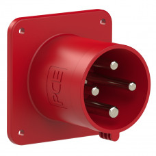 Вилка вбудована 63А/400V/3P+E/IP44 виробник PCE 6341-6k