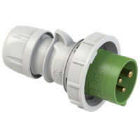 Вилка кабельна 32А/500V/1P+N+E/IP67 виробник PCE 0232-10