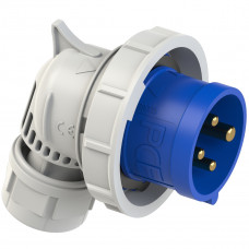 Вилка кабельна кутова 16А/230V/3P+E/IP67 виробник PCE 80142-9